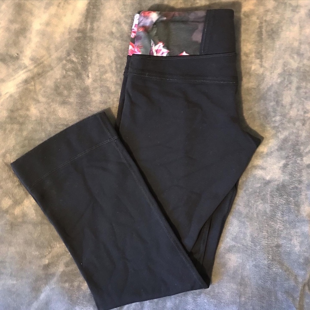 Lululemon Black Cropped Leggings